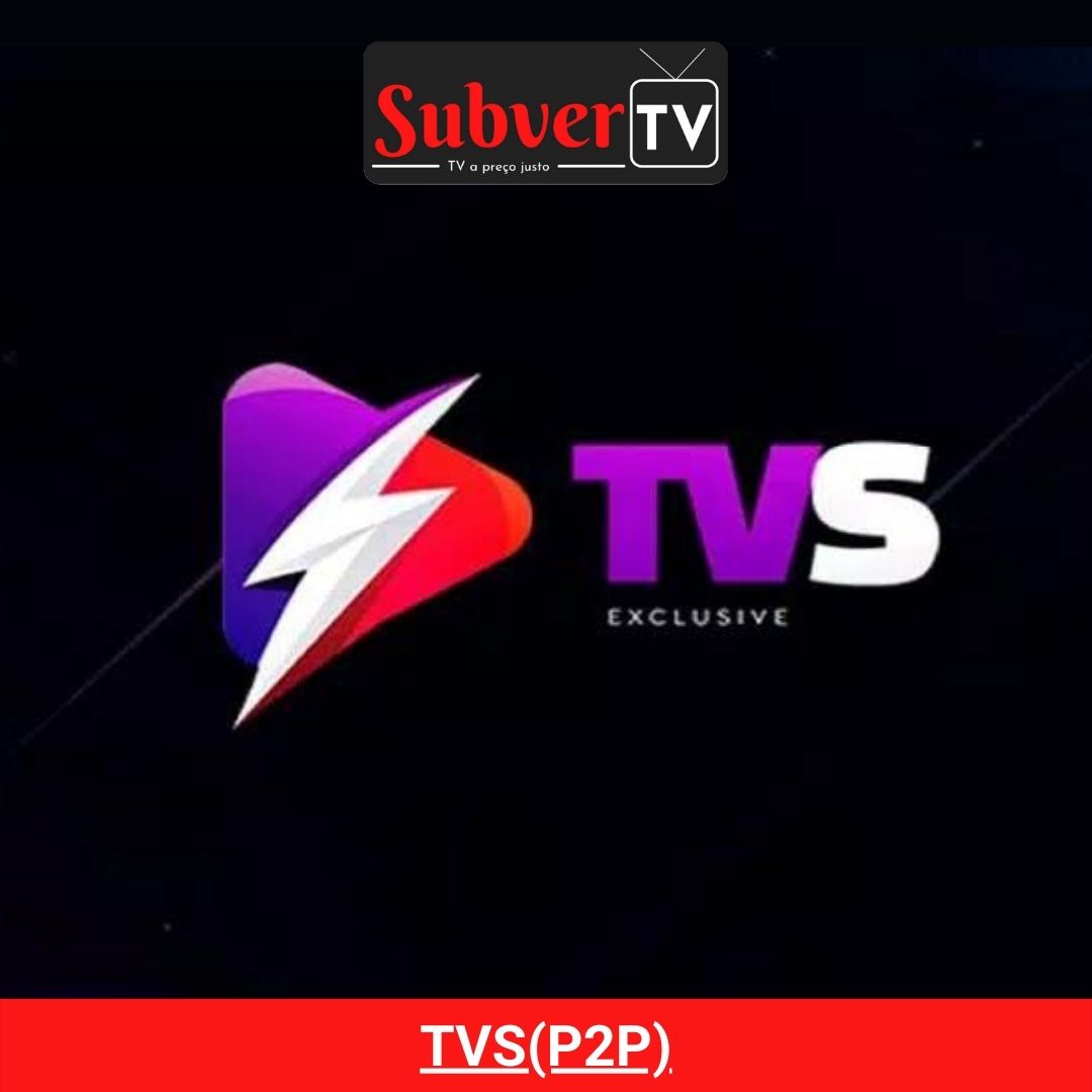 No topo, têm-se a logo da Subvertv. Ao meio, a logo do aplicativo. No rodapé, o link de download do aplicativo.